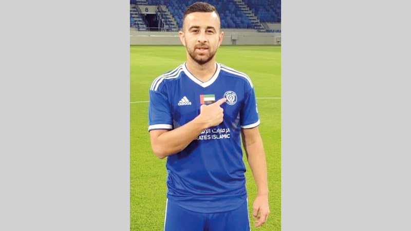 ضياء سبع يستعد لتمثيل النصر في الموسم الجديد.  من المصدر