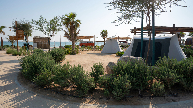 &laquo;باب النجوم&raquo; يقدّم لزواره تجربة فريدة للتخييم.  وام