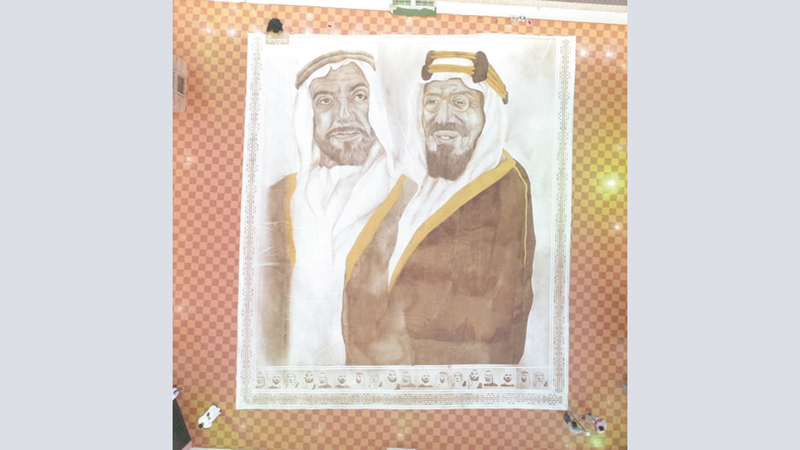لوحة نسيج 1 تمنح فنانة سعودية لقب غينيس حياتنا جهات الإمارات اليوم