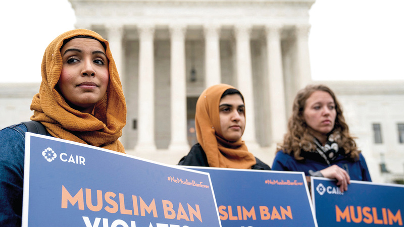 قانون الحظر أضرّ بكثير من العائلات في الولايات المتحدة.  أرشيفية