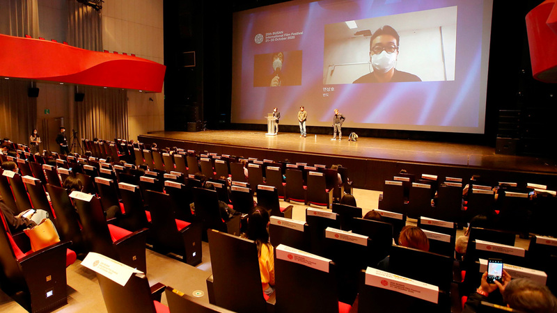 درجت بوسان على استقبال العديد من نجوم السينما والعاملين في مجال الفن السابع. أ.ف.ب