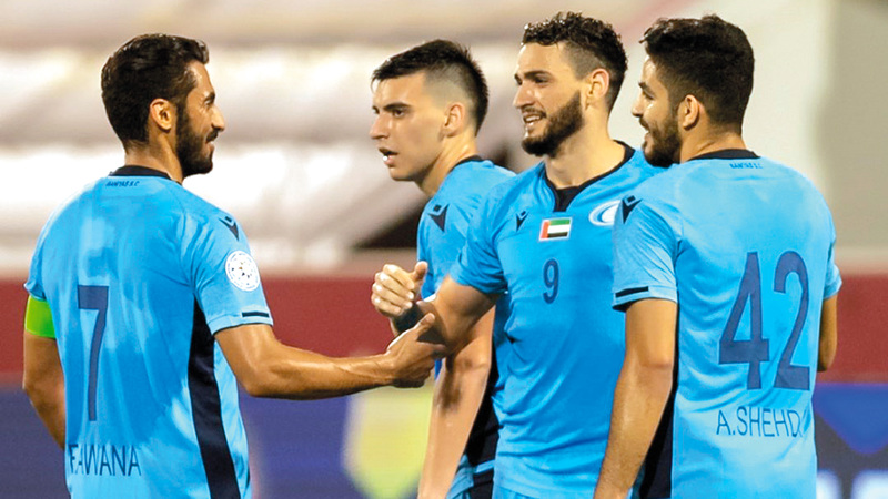 فريق بني ياس حقق العلامة الكاملة في أول جولتين.  من المصدر