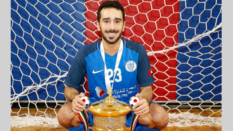 أحمد الفردان لاعب كرة و«صالات» وكاراتيه