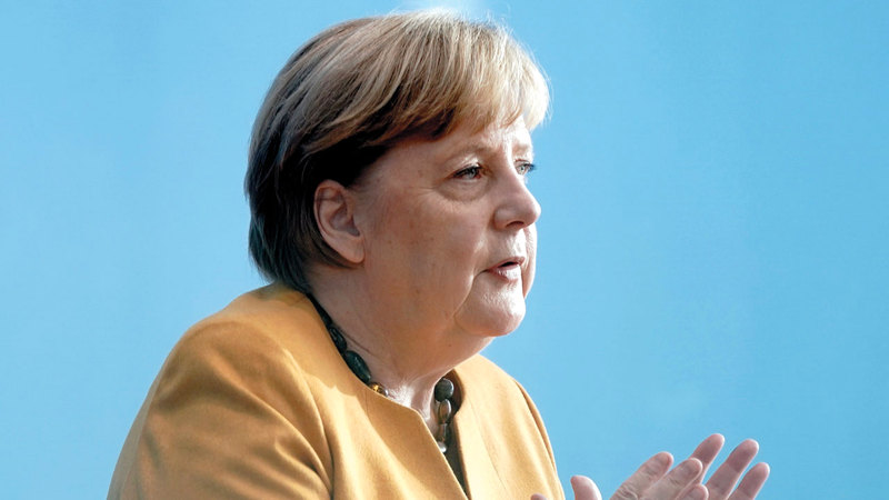 أنغيلا ميركل: «فيروس كورونا يتصرف بشكل مختلف، ويصبح أكثر شراسة في درجات الحرارة الأقل».