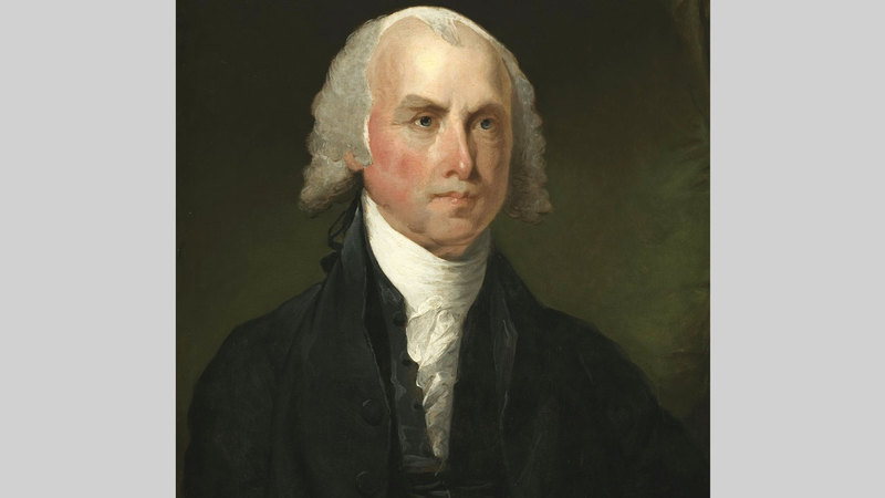 جيمس ماديسون أحد مؤسسي أميركا. غيتي