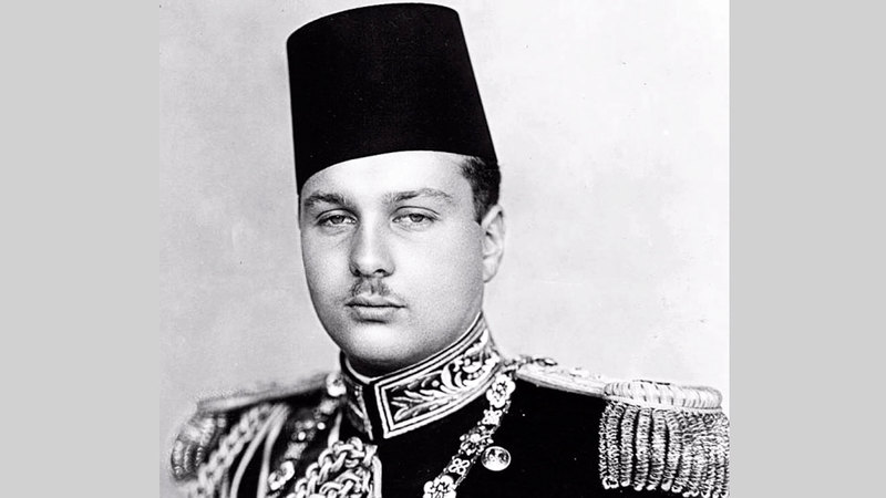 الملك فاروق «زملكاوي صميم».  أرشيفية