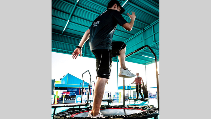 برامج اللياقة مناسبة لكل القدرات ومستويات اللياقة. من المصدر