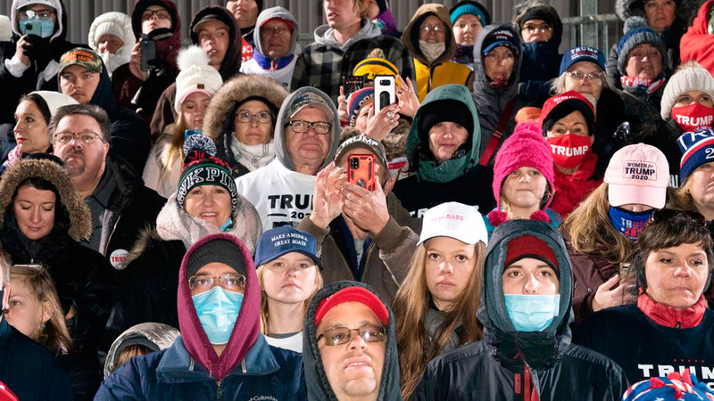 حمى السباق الرئاسي على أشدها.  أ.ف.ب