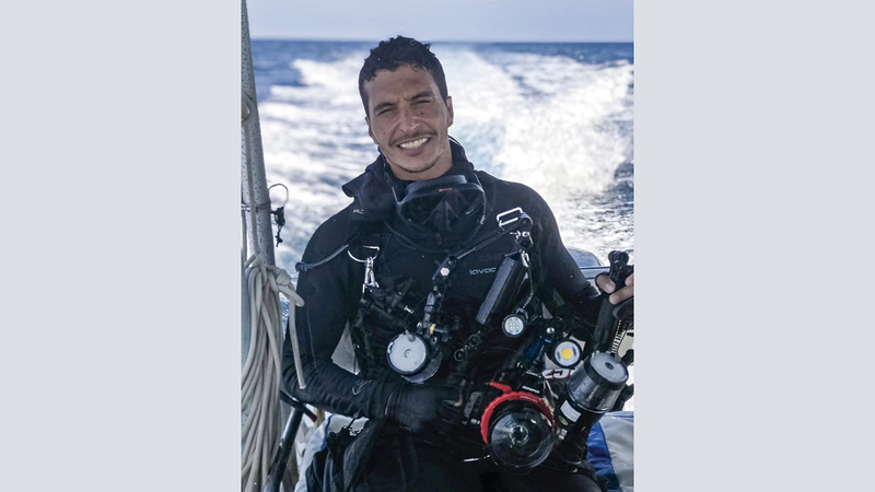 المزروعي: الغوص من أخطر الرياضات.  من المصدر