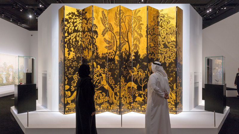 مقتنيات المتحف تواصل الاحتفاء بلقاء الثقافات.   من المصدر