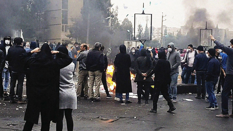 لم تتم محاسبة المسؤولين عن انتهاكات تظاهرات إيران حتى الآن.  أرشيفية