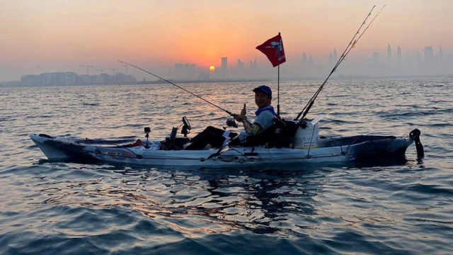 صورة تأجيل «كاياك صيد الأسماك» بسبب حالة البحر – رياضة – محلية