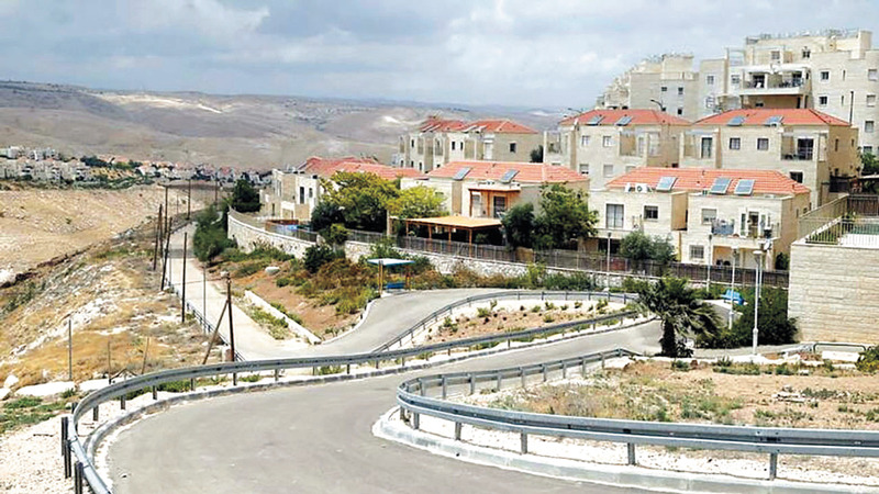 المخطط يهدف إلى ربط طريق المعرجات بالمستوطنات.  من المصدر