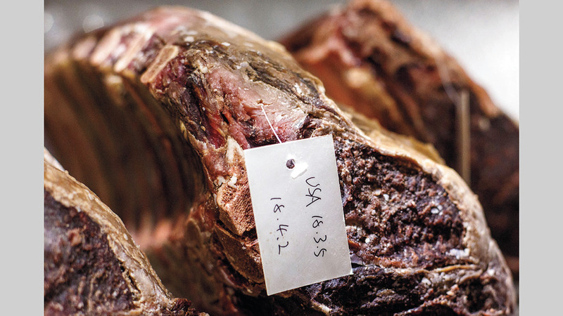 لحوم أبقار استوردتها الصين من الولايات المتحدة. رويترز