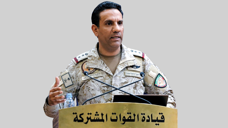 تركي المالكي: «الميليشيات الحوثية مستمرة في انتهاك القانون الدولي الإنساني بإطلاق الصواريخ الباليستية، وسقوطها عشوائياً على المدنيين».