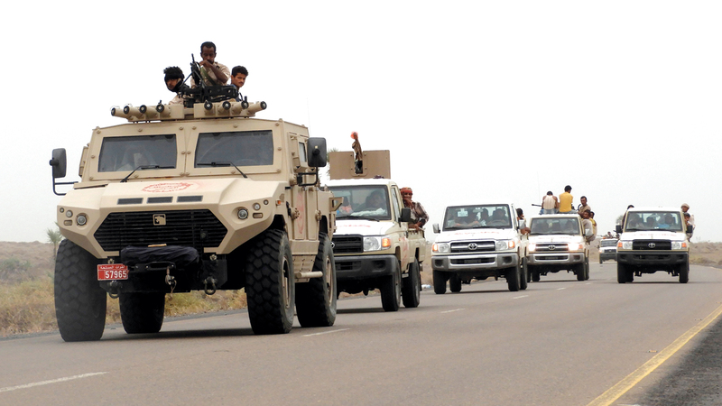 الجيش اليمني يواصل التصدي للميليشيات الحوثية في جبهات عدة.   أرشيفية