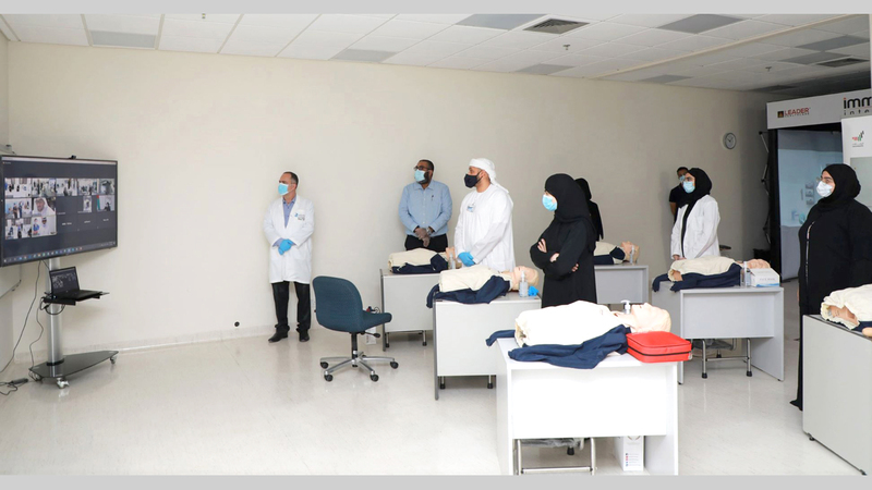 الإمارات حققت بالتطوّع مهام إسناد نوعية لجميع فئات المجتمع.  من المصدر