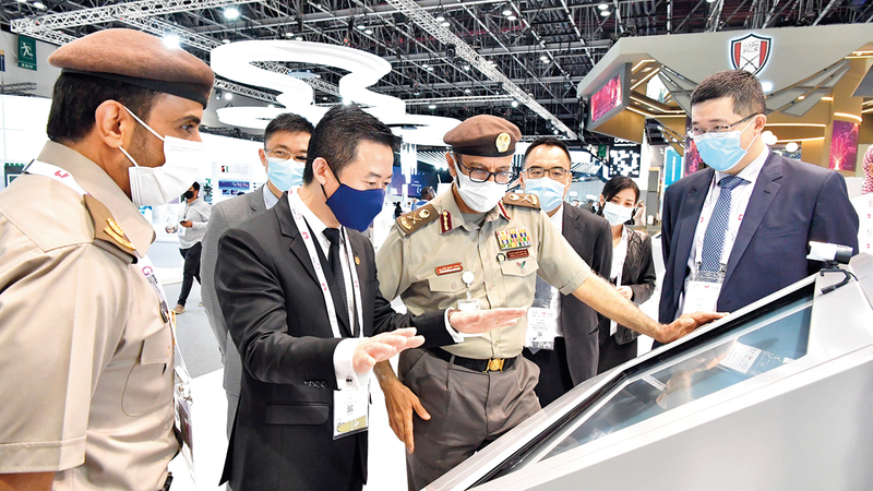 منصة «إقامة دبي» في «جيتكس» تضمنت حزمة من المبادرات والبرامج النوعية. ■ من المصدر