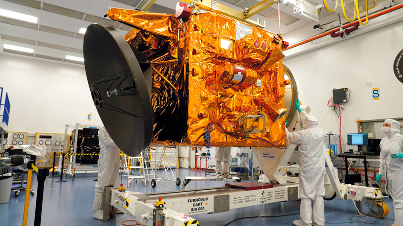 من المقرر أن يصل «مسبار الأمل» إلى المريخ يوم 9 فبراير 2021.  أرشيفية