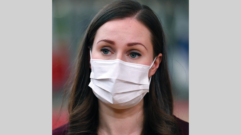 رئيسة وزراء فنلندا اختارتها «فوربس» إحدى أقوى نساء العالم.  أ.ب