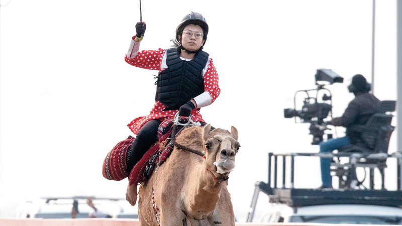 الفائزة بالمركز الأول أليكسيس.   من المصدر