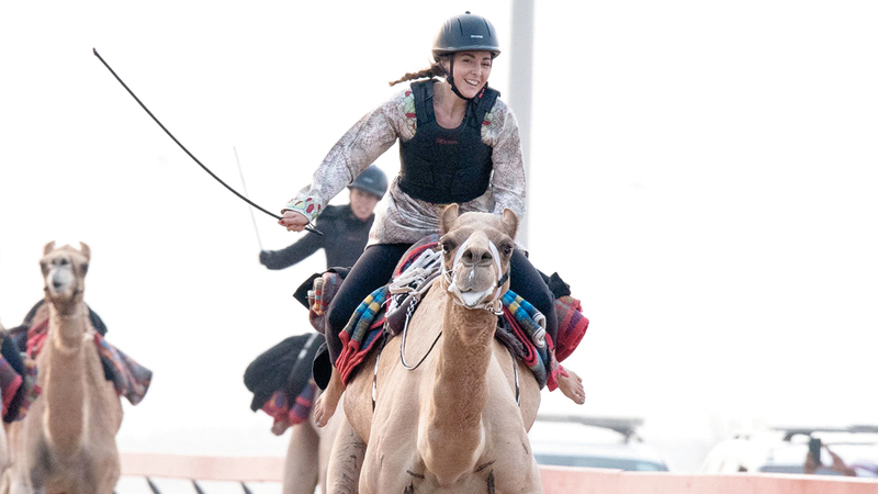 صاحبة المركز الثاني ليندا كروكنبرجر.   من المصدر