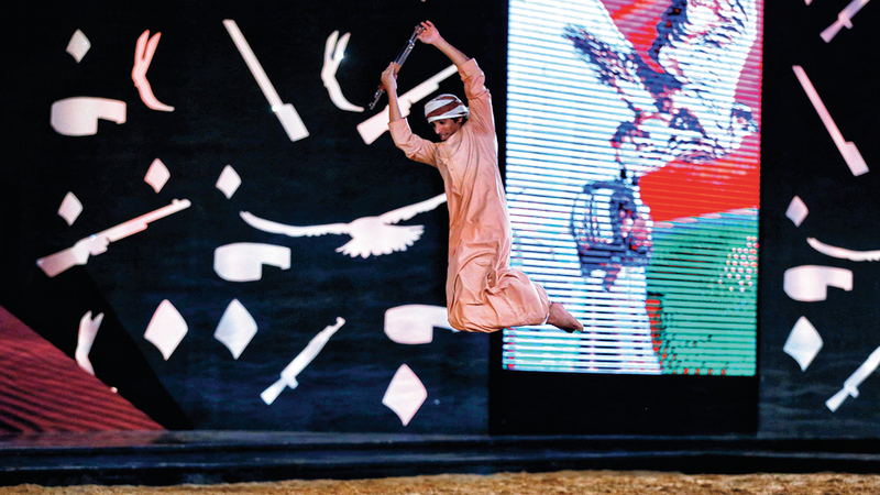 ابداعات اليويل حميد الرزي الشامسي في الحلقة الخامسة