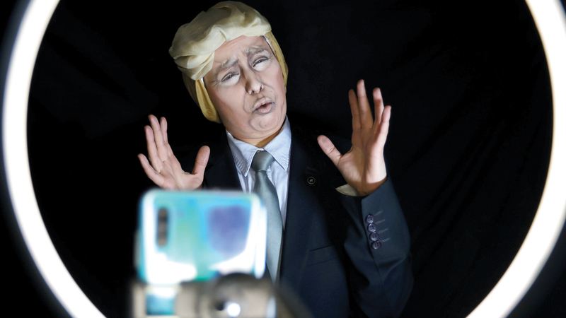 الفنانة تستخدم هوايتها لأغراض التسلية والترفيه.