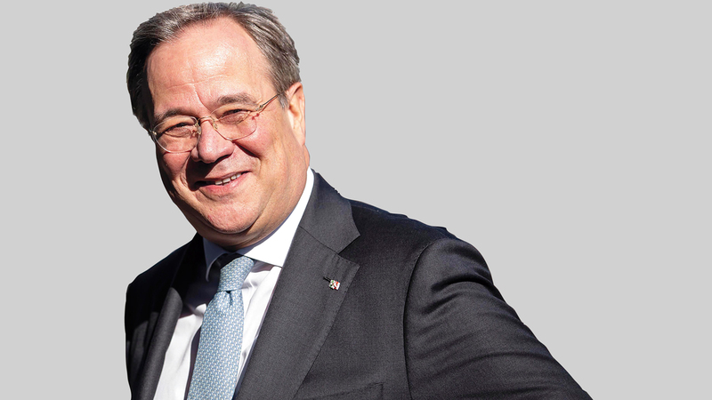 أرمين لاشيت أكثر المرشحين حظاً لخلافة ميركل.      غيتي