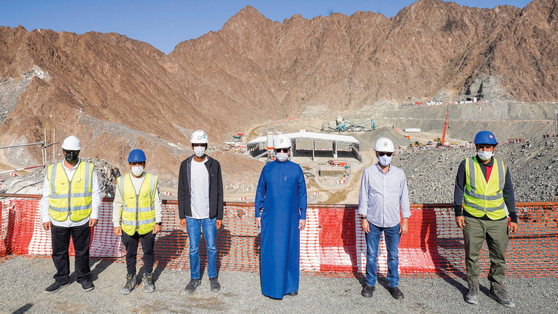 محطة الطاقة الكهرومائية في «حتا» الأولى من نوعها في الخليج العربي.  من المصدر