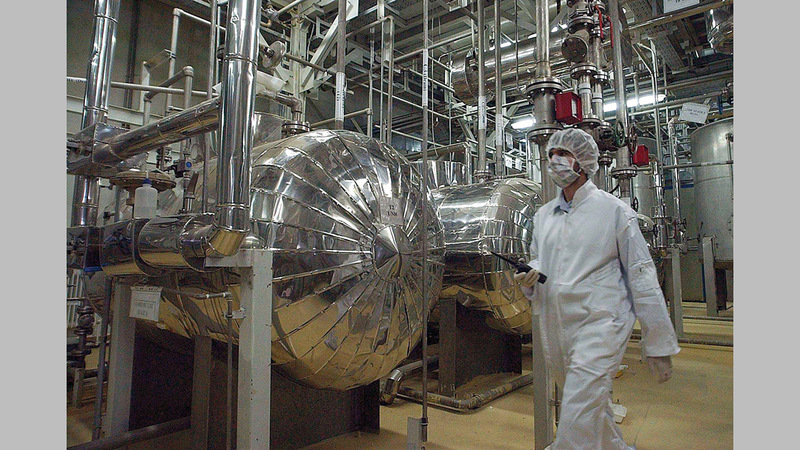 منشأة بوردو النووية تحت الأرض تمت زيادة التخصيب فيها إلى معدلات مرتفعة.أرشيفية