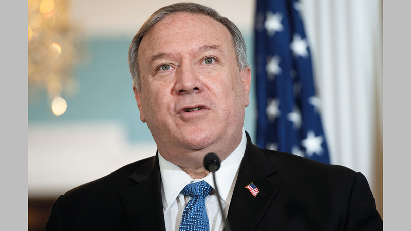 حذر بومبيو، في مقابلة مع بلومبيرغ من أن إيران تعزز من سلوكها العدواني في الشرق الأوسط للضغط على إدارة بايدن المقبلة. ارشيفية