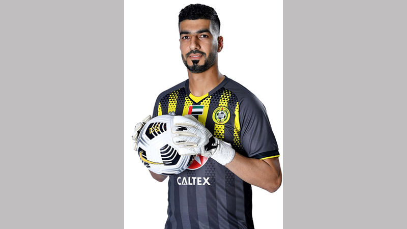 حارس اتحاد كلباء جمال عبدالله.