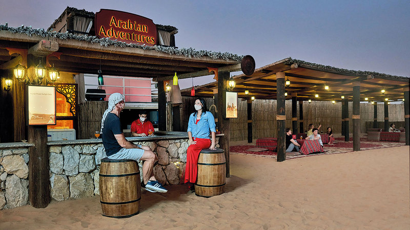 &laquo;سفاري دبي&raquo;.. رحلات تتصدر اهتمام السياح الدوليين.   أرشيفية