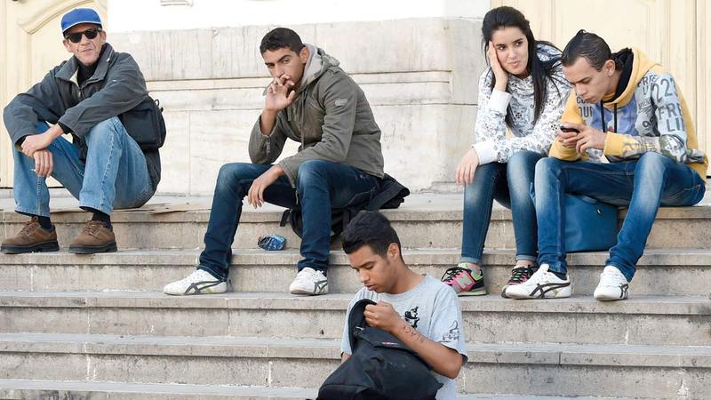 البطالة تثير غضب التونسيين.   أرشيفية