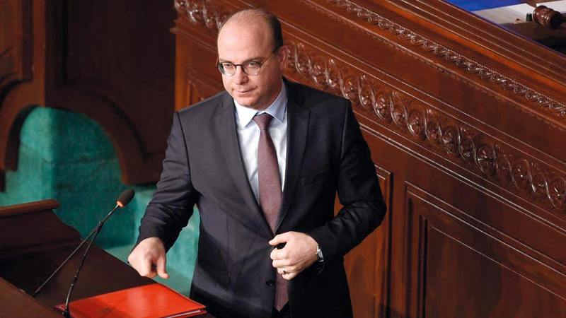 الفخفاخ قدم استقالته بسبب اتهامات بالفساد.   أرشيفية