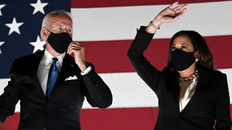 جو بايدن ونائبته كامالا هاريس تنتظرهما أيام صعبة.  أ.ف.ب