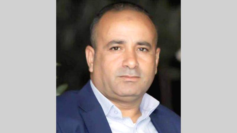 مسؤول ملف الأغوار في محافظة طوباس معتز بشارات.  من المصدر