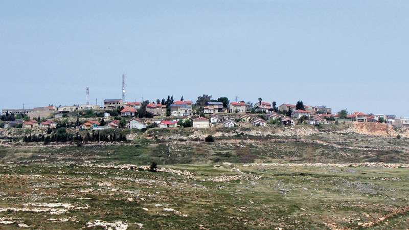 قرى جنوب نابلس يحاصرها التوسع الاستيطاني.  الإمارات اليوم