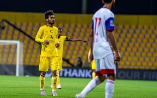 حبوش صالح.. يحتفل بأول هدف مع الوصل منذ موسمين