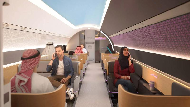 الإعلان عن الرؤية الجديدة جاء بعد أشهر قليلة من إجراء أول اختبار للركاب.  من المصدر