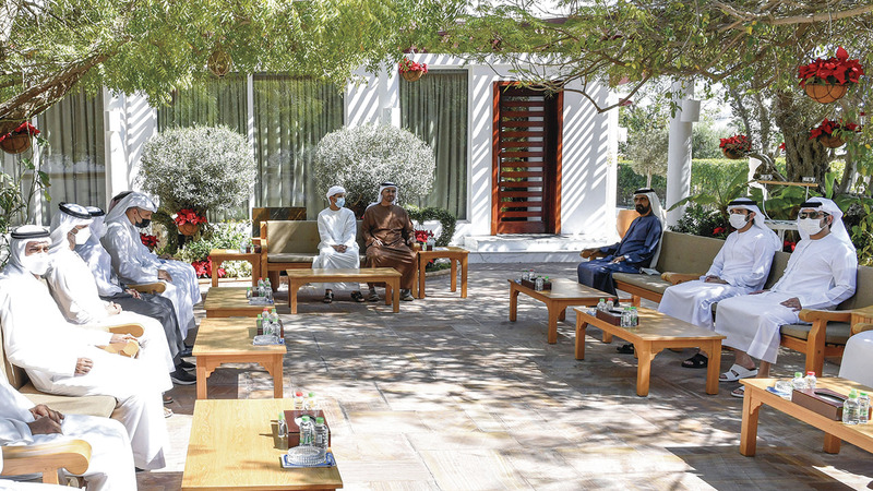 محمد بن راشد ومحمد بن زايد ناقشا جملة من القضايا الوطنية والاستراتيجية.   وام