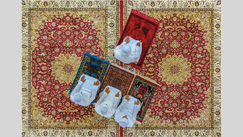 صورة الإماراتي سالم سرحان التي فازت بالمرتبة الأولى.  من المصدر