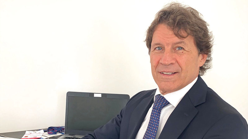 دوميسيانو بوسكي:  &laquo;(الشركة) تسعى  إلى توسيع وتعزيز  تجربة الشباب الذين  يزورون (المعرض)،  لأغراض تعليمية&raquo;.