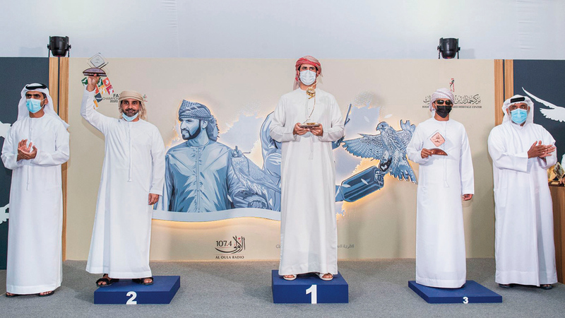 خلال تتويج الفائزين في «العامة مفتوح».