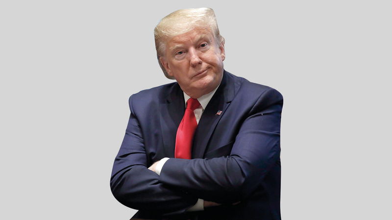 ترامب رفض الإدلاء بشهادته تحت القَسم.  أرشيفية