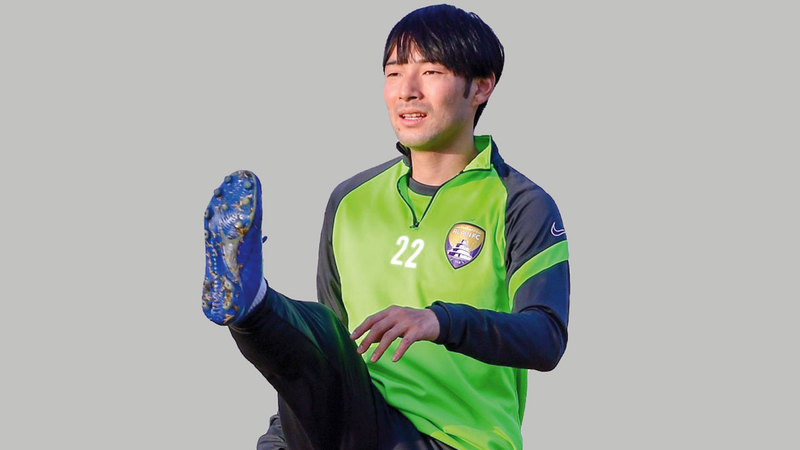 الياباني شويا ناكاجيما يستعد لظهوره الأول.   من المصدر