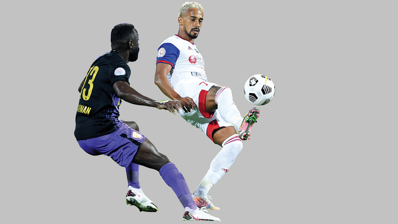 الشارقة تعرض للهزيمة الثانية في الدوري بفقدانه نقاط مباراة العين.   من المصدر