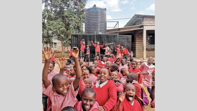 «الجائزة» تهدف إلى إيصال المياه لأكبر عدد من المحتاجين حول العالم.  من المصدر