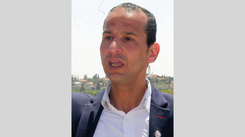 الناشط الحقوقي بشار القريوتي.  الإمارات اليوم